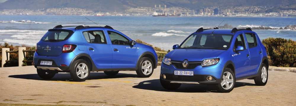 SAIPA is to produce 20,000 units of Sandero Stepway annually.