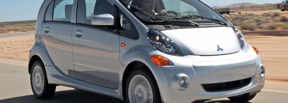 A sole Mitsubishi i-Miev made it to Iran, but its location is now unknown.
