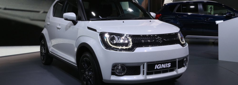 The Suzuki Ignis was launched at the 2016 Paris Motor Show.