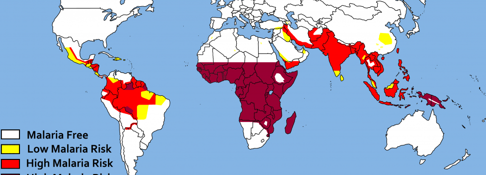 Iran faces a significant risk of malaria importation across its borders with Afghanistan and Pakistan. 