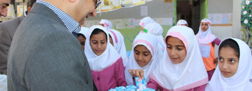 Milk Distribution in Schools