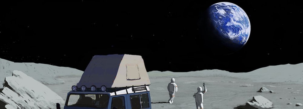 Camping on the Moon might not be too far away. (Illustration: Lasthielli)