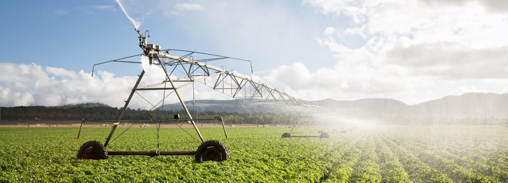 The government has approved the allocation of $500 million to install pressurized irrigation systems in farms.