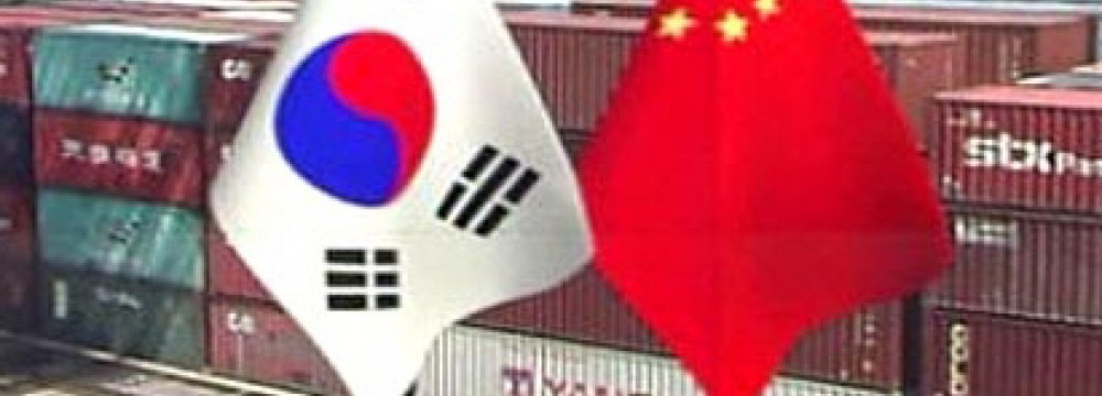 S. Korea Investment in China Declining