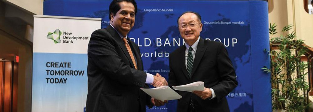 WB, BRICS Bank Sign Coop. MoU