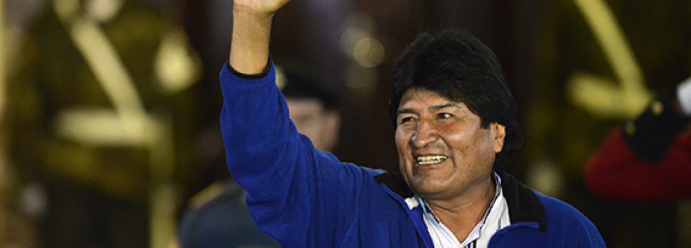 Third Strong mandate for Morales