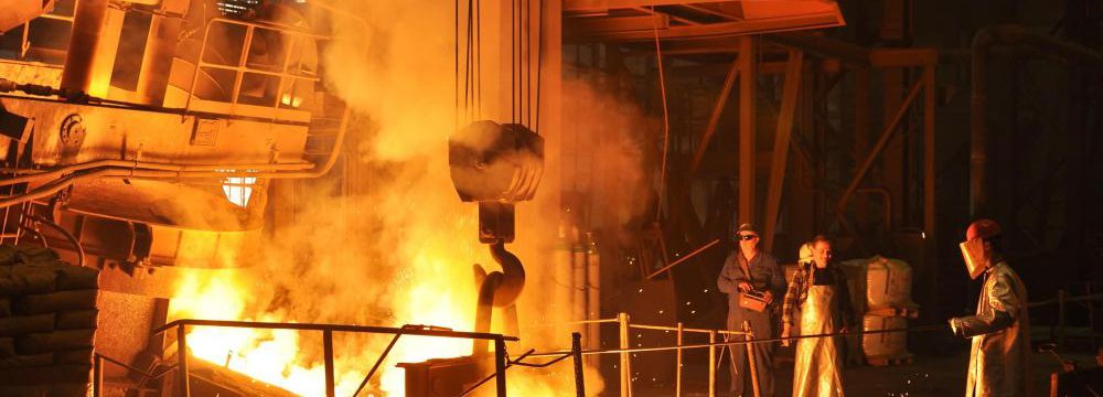 Crude Steel Output Up 5.1%