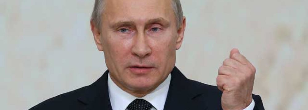 Putin Urges Europe to Be More Independent