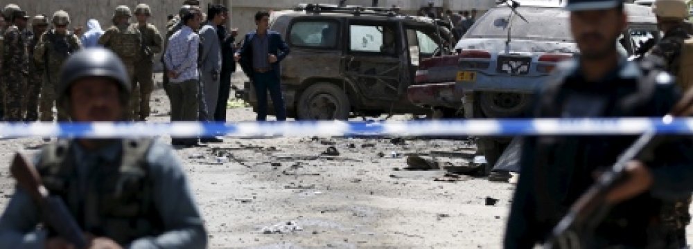 Blast Near Kabul Gov’t Building Kills 5