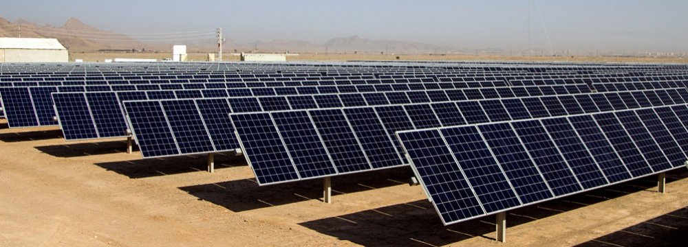 Iran: Switching to Renewables is the Demand of Wisdom