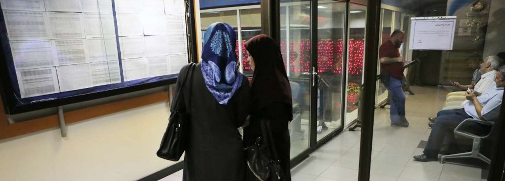 Tehran Stocks Extend Gains 