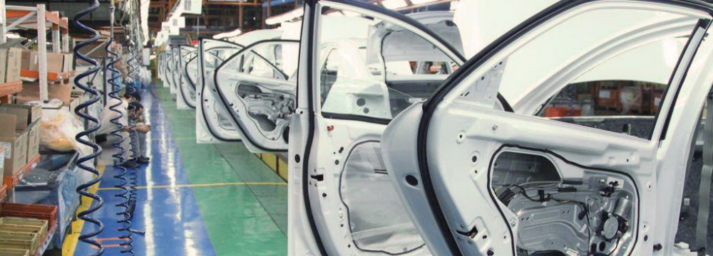 Iran Auto Output Up 4% in 10 Months