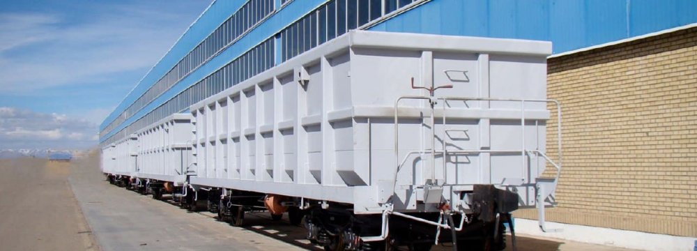 Iran Self-Sufficient in Manufacturing Rail Freight Wagons