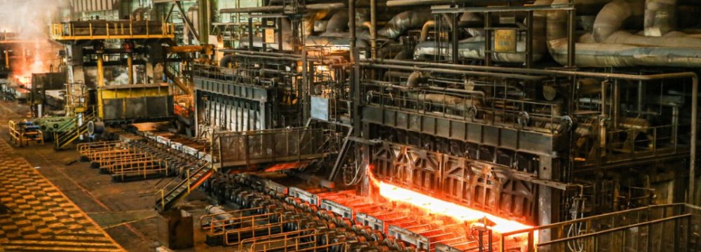 Iran’s Crude Steel Output Up 7.8% YOY to 19.5 Million Tons
