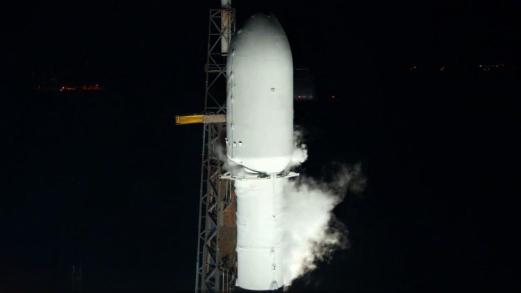 SpaceX launches communications satellite, lands rocket at sea