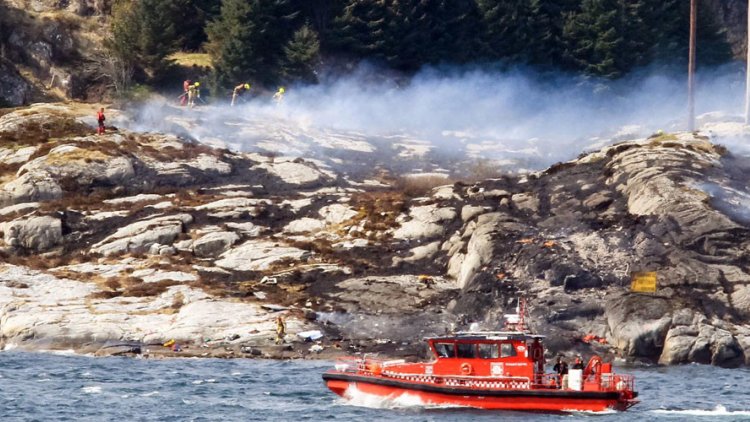 Helicopter Crashes Off Norway, 13 People on Board | Financial Tribune