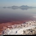 Urmia Lake Water Down 42% YOY