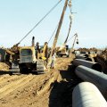 The under-construction Peace Pipeline is aimed at delivering natural gas from Iran to Pakistan.