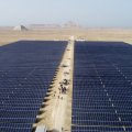 The plant is built using 30,000 solar panels on an area of 20 hectares on Qeshm Island.