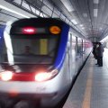 Tehran metro transports 40 million people on a monthly basis.