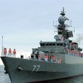 Naval Flotilla Calls at Russia’s Makhachkala