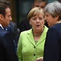 French, German and British leaders issued a joint statement on Friday in defense of the Iran nuclear deal.