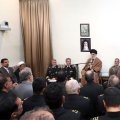 Ayatollah Seyyed Ali Khamenei meets Navy commanders in Tehran on Nov. 28. 