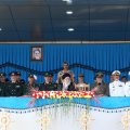 Leader of the Islamic Revolution Ayatollah Seyed Ali Khamenei attends a graduation ceremony for Navy cadets in Nowshahr, Mazandaran Province, on Sunday. 