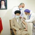 Leader Receives First Does of Iranian Vaccine