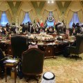 Heads of states of the (Persian) Gulf Cooperation Council in a meeting. (File Photo)