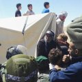 Israeli Forces Raid West Bank Protest Camp