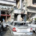 Explosions Near Police Station  in Damascus