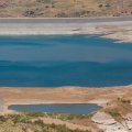 Taleqan Dam Half Empty