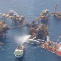 Shell Sued Over  Platform Fire