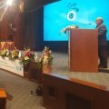 CBI Vice Governor Akbar Komijani addresses an event on Iran’s investment opportunities in Tehran.