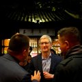 Apple CEO Tim Cook in Wuzhen, Zhejiang province, China, Dec. 2