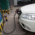 A State Grid Corporation of China charging point for electric vehicles in Beijing (File Photo)