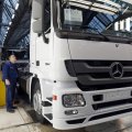 A Mercedes-Benz truck at the Woerth plant (File Photo)