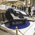 The EHang 184 at the World Government Summit 2017 in Dubai