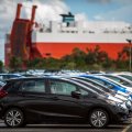 Imported vehicles at Port of Brunswick (File Photo)