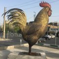5 Meter Rooster Statue in East Tehran 