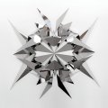  An artwork by Timo Nasseri, ‘Muqarnas’ made of polished stainless steel. 
