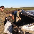 Bird Poachers&#039; Shelters in Anzali Wetland Raided