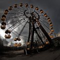 The iconic ferris wheel in Pripyat is a symbol of the Chernobyl disaster.