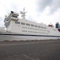 "Sunny" is the first-ever cruise ship to dock at Kish Island in nearly 40 years.