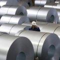 Steel consumption rose modestly by 4%.