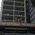 The National Treasury building in Nairobi.