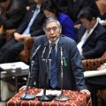 BoJ Governor Haruhiko Kuroda said the bank may consider exiting monetary stimulus in the 2019 fiscal year.