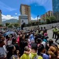 There are still long lineups for the government’s subsidized food bags provided through a state distribution system.