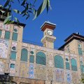 Edifice of Shamsolemareh on the eastern wing of Golestan Palace in downtown Tehran